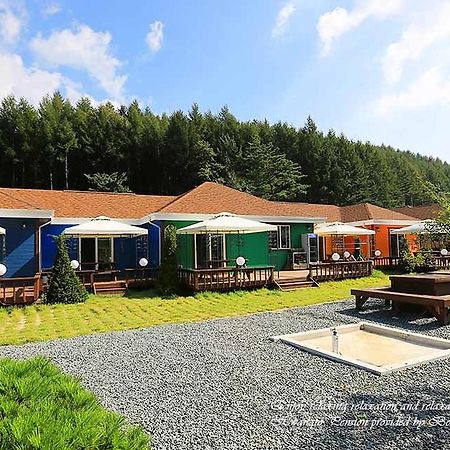 Rainbow Hwangto Pension Pyeongchang Eksteriør bilde